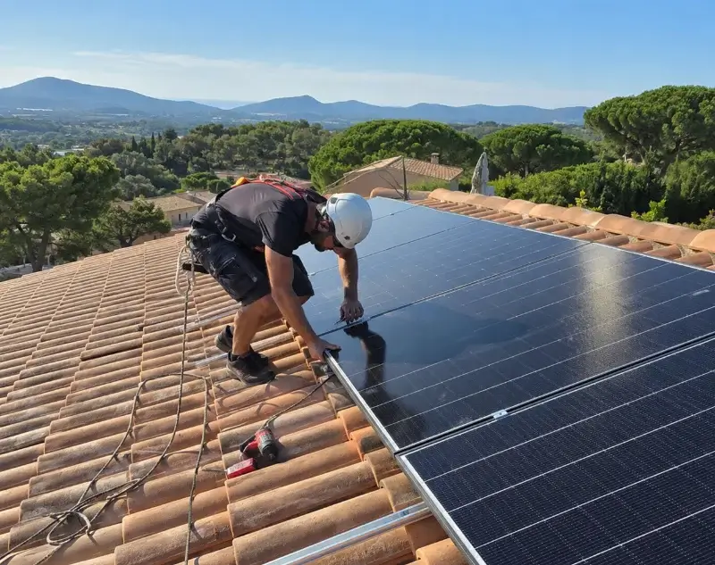 Installateur panneaux solaires Aurignac — pose photovoltaïque sur toiture