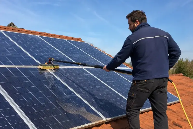 Nettoyage et entretien de panneaux solaires à Aurignac