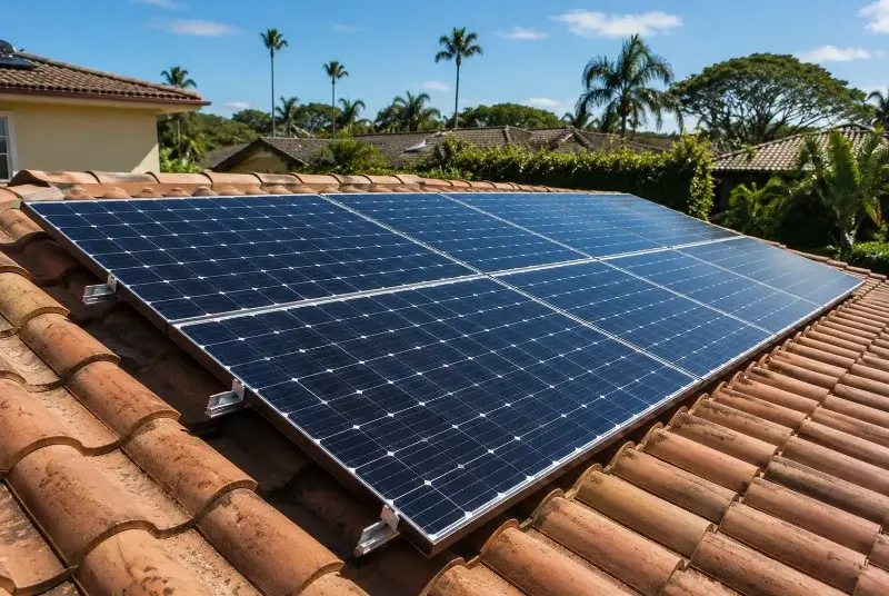 Installation de panneaux solaires à Aurignac